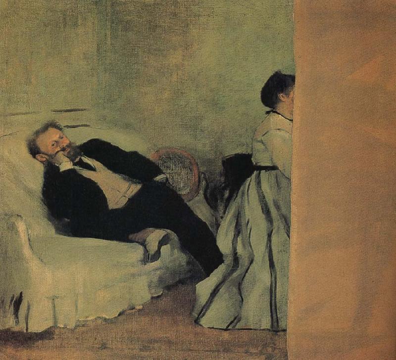 Edgar Degas Mr Edward and Mis Edward